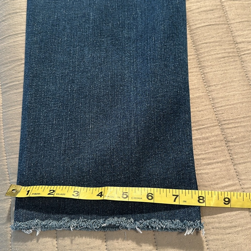 Joe's Jeans Blue Ankle Cropped Denim, high rise - Picture 8 of 12